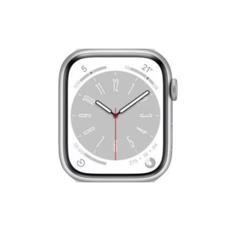 Montre Connectée Apple Watch Séries 8 GPS 45mm Argent Aluminium (Sans Bracelet et Accessoires) - Grade A — R3 · Smarty Paris 18e